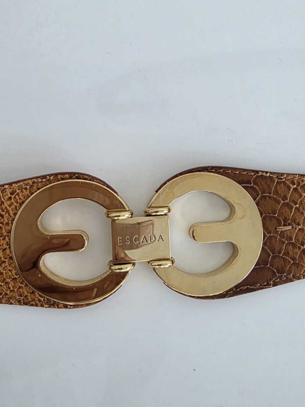 ESCADA SNAKE LIKE BELT! VINTAGE! - Picture 8 of 14
